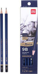 Deli Arte Nuevo Pencil 9B Blue 231.