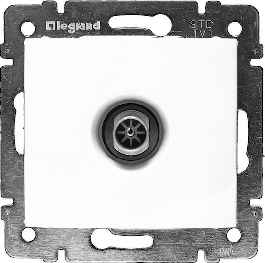 Legrand Valena TV Antenna Socket Terminal in White color 774430