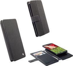 Krusell Leather Malmo Flipwallet Slide 2XL (Μαύρο) Krusell Leather Malmo Flipwallet Slide 2XL (Μαύρο)