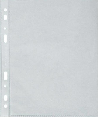 Metron Πλαστικές Ζελατίνες για Έγγραφα Τύπου "Π" A4 με Τρύπες και Ενίσχυση 100τμχ