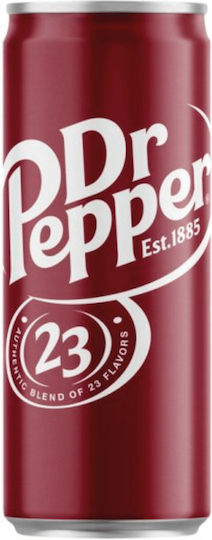 Dr. Pepper Cola με Ανθρακικό σε Κουτί 330ml