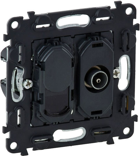 Legrand Valena In'Matic Mecanism Dublu Prize De Rețea RJ45 Tip Cat6 753055
