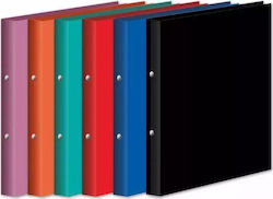 Salko Paper Clipboard with 4 Rings 2/32 for Paper A4 (Μiscellaneous colours) 1pcs