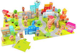 Classic World City Building Blocks for 1.5+ Years 100 Pieces