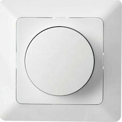 Emos Wall Mounted LED Complete Dimmer Switch Rotary White