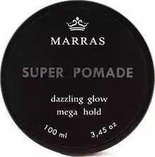 Marras Super Pomade Dazzling Glow Mega Hold για Δυνατό Κράτημα & Λάμψη 100ml