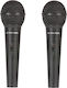 Peavey PVi 100 XLR 2-pack Set Δυναμικό Mikrofon XLR für Gesang