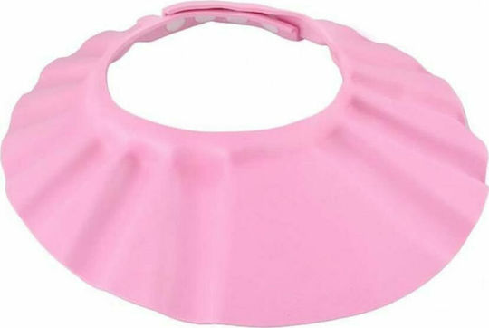 Protective Bath Hat Pink 1pcs