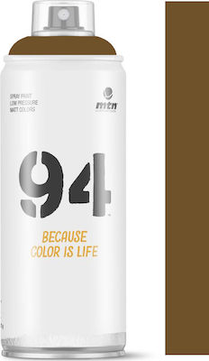 Montana Colors Σπρέι Βαφής 94 με Ματ Εφέ Sequoia Brown RV-139 400ml