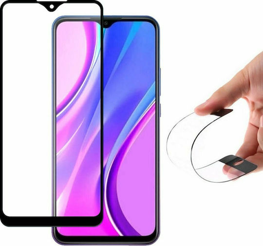 Wozinsky Vollkleber Vollflächig gehärtetes Glas (Redmi 9)