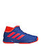 Phenom Tennis Kids Sports Shoes Tennis with Laces Collegiate Royal / Solar Red