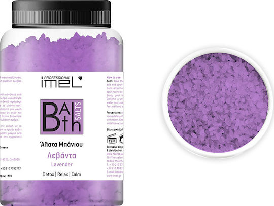 Imel Bath Salt with Cystals with Fragrance Lavender 2000gr