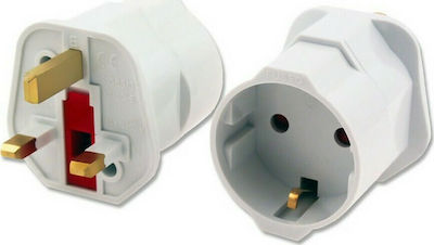 Powertech Greek to English Plug Adapter