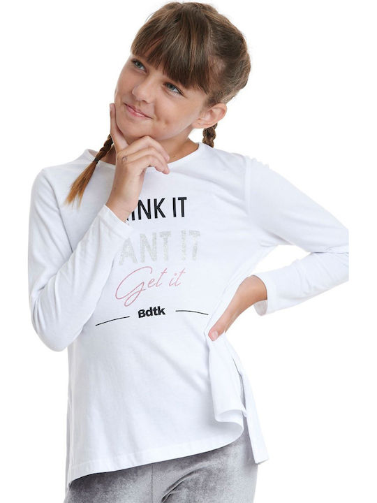 BodyTalk Детска блуза Бял