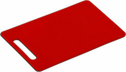 Kesper Rectangular Plastic Chopping Board Red 34x24cm