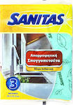 Sanitas Νο 3 Sponge Cloths General Use Green