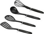 Berlinger Haus Plastic Cooking Utensil Set Black Black Silver Collection 4pcs