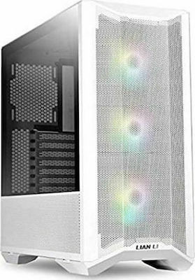 Lian Li Lancool II Mesh RGB Jocuri Middle Tower Cutie de calculator Alb