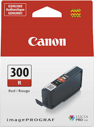 Canon PFI-300 Μελάνι Εκτυπωτή InkJet Κόκκινο (4199C001)