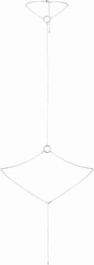 Bijoux Indiscrets Magnifique I Body Chain Sexy Κόσμημα Ασημί