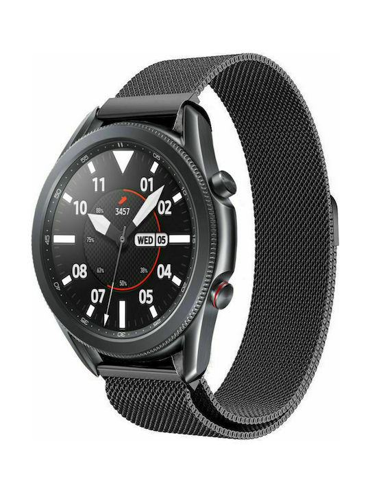 Tech-Protect Milanese Λουράκι Μεταλλικό Μαύρο (Galaxy Watch 3 41mm)