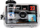Waterproof Camera Single Use Swiss+Pro One Use UnderWater Camera 400/27 Black