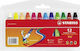 Stabilo Λαδοπαστέλ Oil Pastels 12 Χρωμάτων