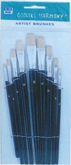 Next Malpinsel-Set No10 / No12 / No14 / No16 / No18 / No2 / No4 / No6 / No8 9Stück 12951