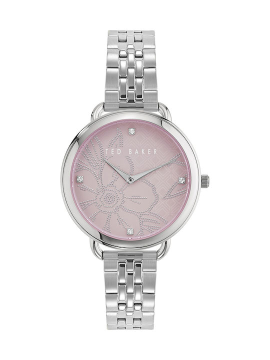 Ted Baker Hetttie Uhr mit Silber Metallarmband