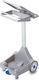 Mopatex Hotel Plastik Zimmermädchenwagen mit Maßen B50xT50xH97cm. Gray 1Stück