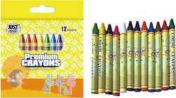 Justnote Premium Crayons Set 12 Colours