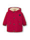 Mayoral Kids Parka Long with Lining & Protection Hood Burgundy