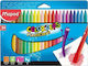 Maped Color Peps Plasticlean Σετ Κηρομπογιές 24τμχ
