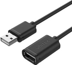 Unitek Y-C417GBK USB 2.0 USB-A male σε USB-A female 3m
