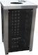Vegas 93 Metallic Waste Bin 60lt Inox