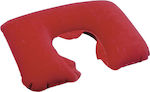 Alfa Care Inflatable Travel Pillow Red