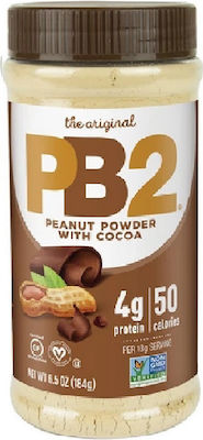 Bell Plantation Peanut Butter Smooth PB2 Powdered Peanut Butter with Cocoa with Extra Protein 184gr