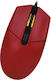 Alcatroz Asic Pro 8 Wired Mouse Red