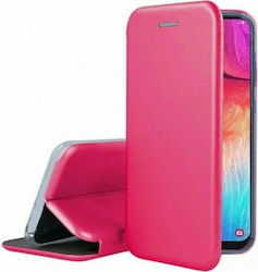 MyMobi Elegance Synthetic Leather Book Fuchsia (Galaxy A21s)