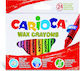 Carioca Maxi Crayons Set 24 Colours