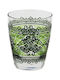 Cerve Charme Set Gläser Wasser aus Glas Verde 300ml 3Stück