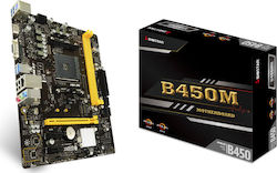 Biostar B450MH Ver. 6.x Motherboard Micro ATX με AMD AM4 Socket