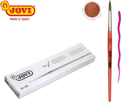 Jovi Στρογγυλό Round Paint Brush Πινέλο Στρογγυλό Νο00 No00