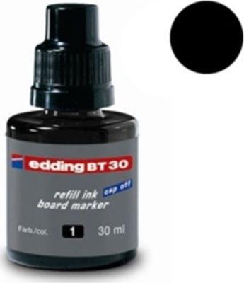 Edding BT30 Ανταλλακτικό Μελάνι για Μαρκαδόρο σε Μαύρο χρώμα 30ml