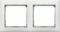 Legrand Valena Schalterrahmen 2-fach Horizontal...