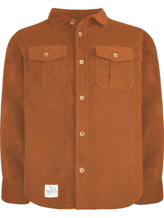 Energiers Kids One Color Shirt Tabac Brown