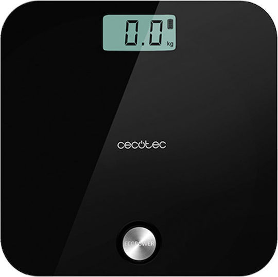 Cecotec Surface Precision 10000 Healthy Digital Badezimmerwaage in Schwarz Farbe