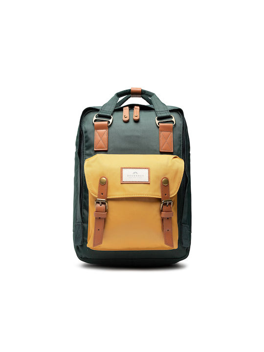 Doughnut Macaroonslate Stoff Rucksack Grün