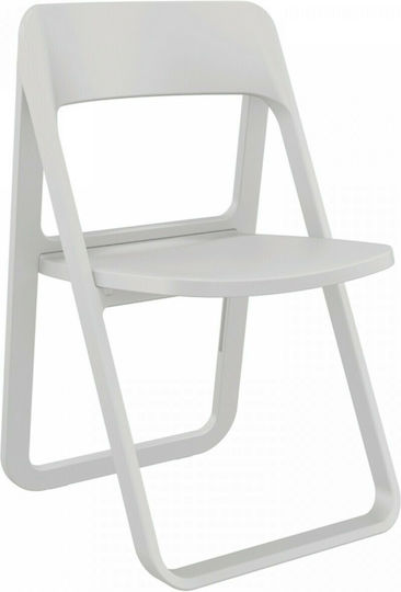 Outdoor Chair Polypropylene Dream White 48x52x82cm
