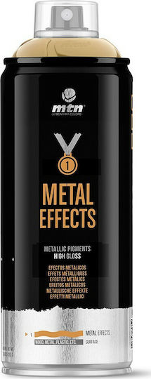 Montana Colors Спрей Боядисване Metal Effects Акрилен с Металик Ефект Сребърен Silver 400мл